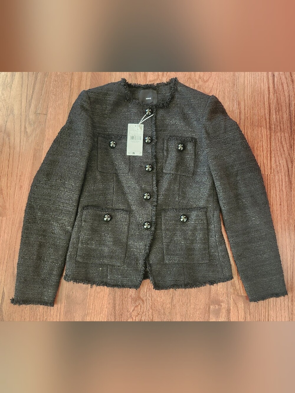 MNG tweed Blazer Size Women SMALL